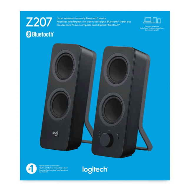 Haut parleurs Logitech Z207 Stereo Bluetooth  (980-001295)
