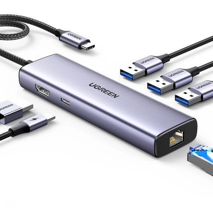 HUB USB-C 6 EN 1 Ugreen (15598)