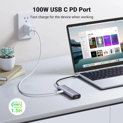 HUB USB-C 7 EN 1 Ugreen avec HDMI 4K 60Hz (90568)