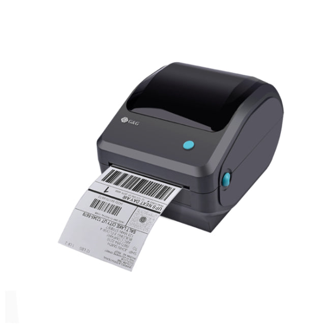 Imprimante ticket G&G D410 avec connectivité USB, Bluetooth et Wi-Fi, conçue pour imprimer des tickets rapidement et efficacement.