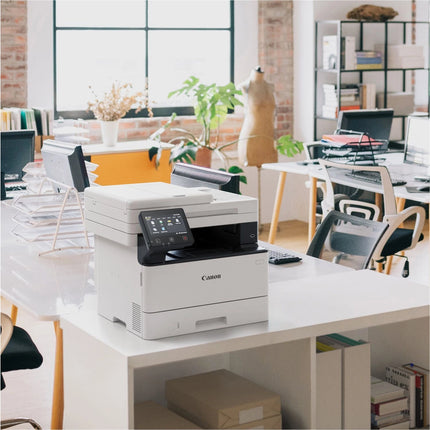 Imprimante Canon i-SENSYS Laser Monochrome 3-en-1 sans fil MF463DW (5951C008)