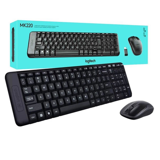 Kit Clavier & Souris Logitech MK220 sans fil (920-008318)