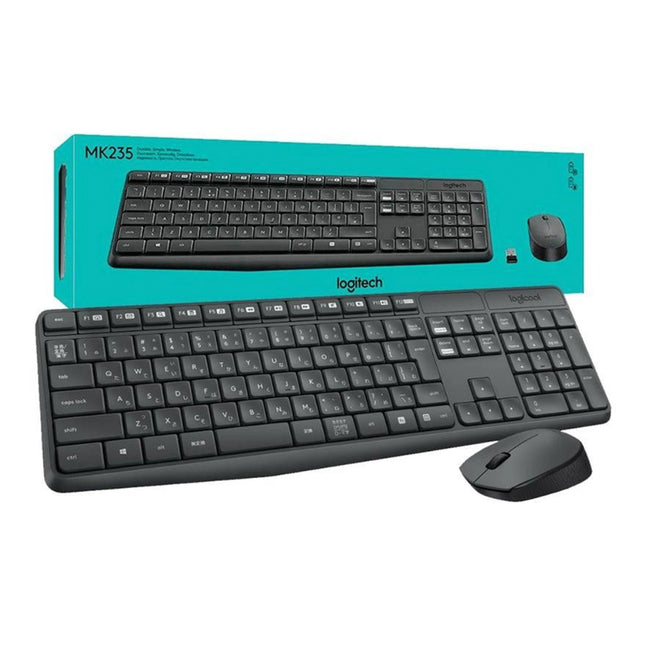 Kit Clavier & Souris Logitech MK235 sans fil (920-007907)