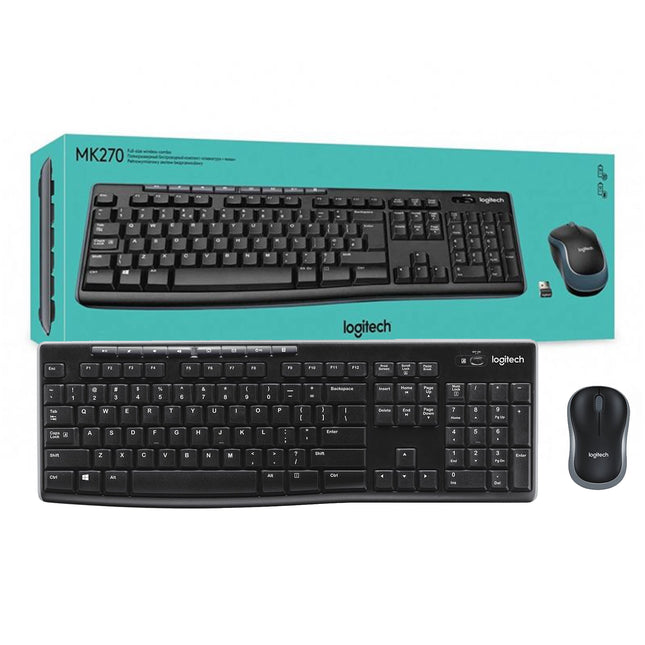 Kit Clavier & Souris Logitech MK270 sans fil (920-004510)
