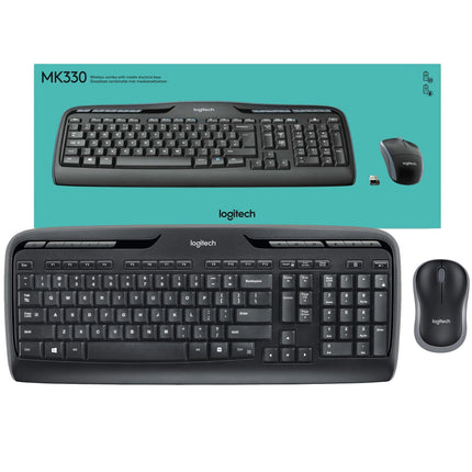 Kit Clavier & Souris Logitech MK330 sans fil (920-003968)