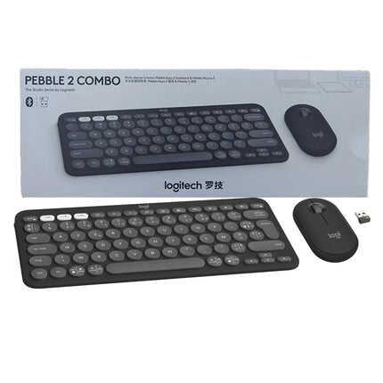 Kit Clavier & Souris Logitech PEBBLE 2 sans fil (920-012209)