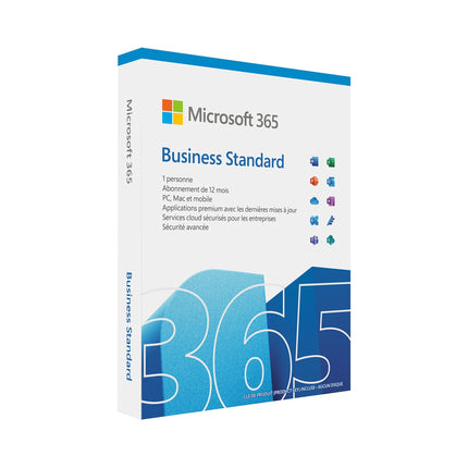 Licence Microsoft Office 365 Business Standard Français 1 Personne 1 AN (KLQ-00667)