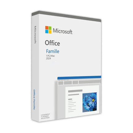 Licence Microsoft office Famille 2024 francais 1 Pc Ou Mac à vie (EP2-06843)