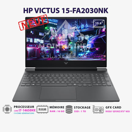 ORDINATEUR PORTABLE GAMING HP Victus 15-fa2030nk i7-14650HX 16GB 1To SSD 15.6'' (C9MD3EA)