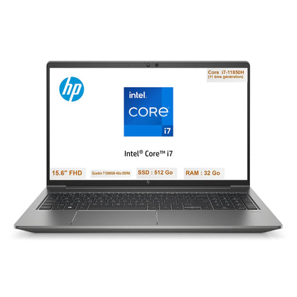 Ordinateur Portable HP ZBook Power 15 G8 Core i7-11850H I 32Go I 512Go SSD I 15″ T1200 [Remis à Neuf]