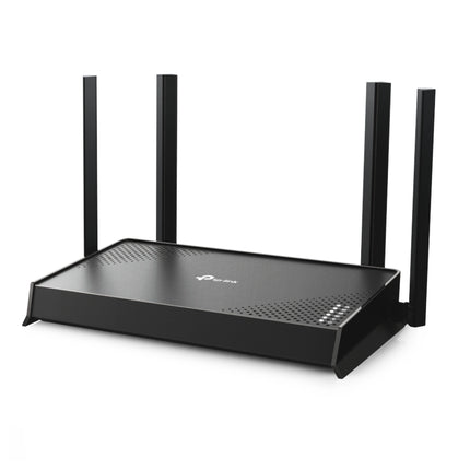 Point d'accès Tplink Archer BE220 WiFi 7 BE3600 bi-bande, connectivité sans fil rapide et stable, installé dans un environnement domestique.