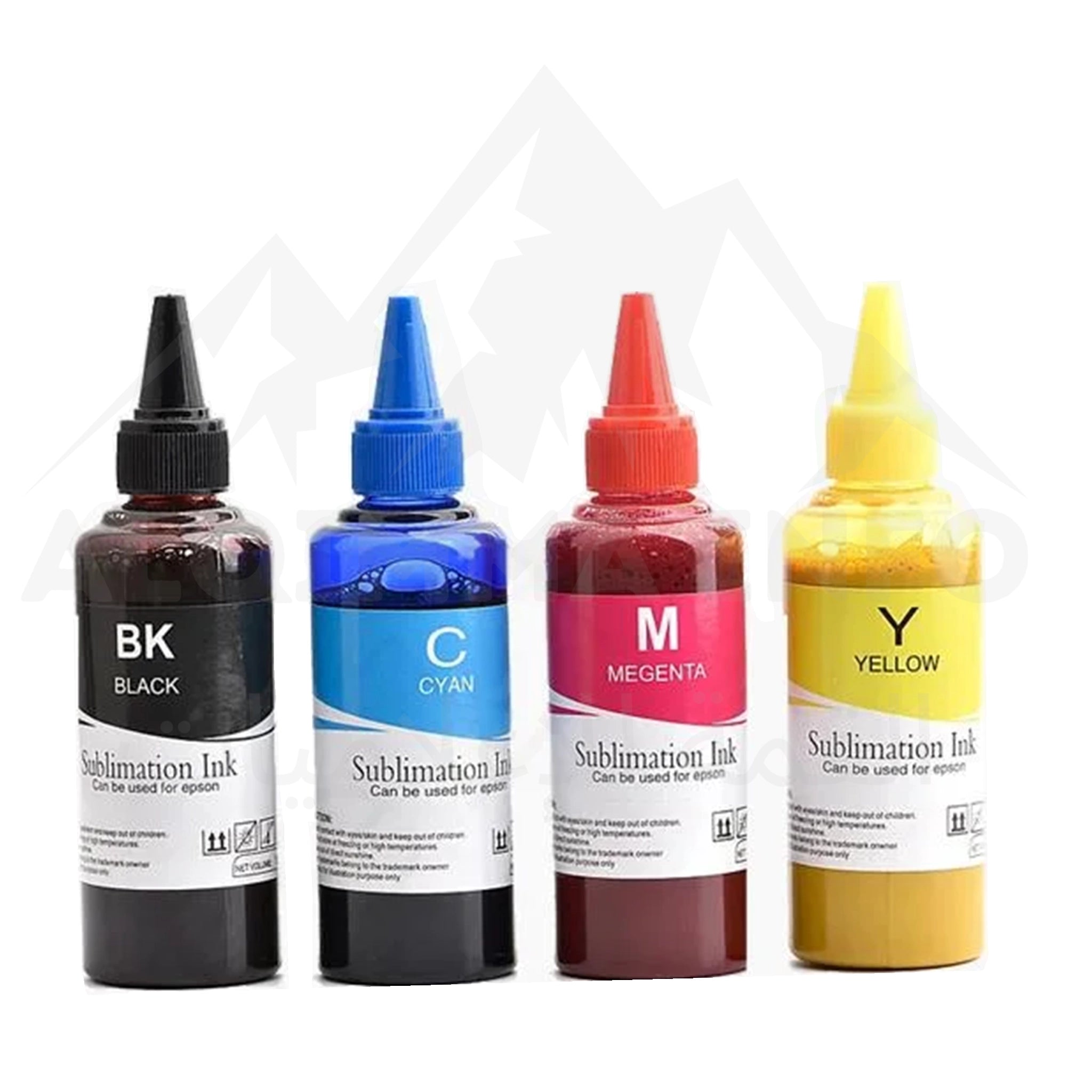 Lot 400ml D'encre De Sublimation F-INK - Compatible Cartouches Epson 16XL - 4 Couleurs