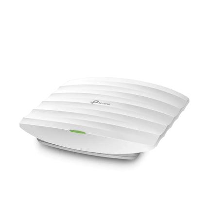 Point d’accès Tplink EAP223 MU-MIMO Gigabit, design plafonnier avec ports Ethernet, pour réseau Wi-Fi performant.