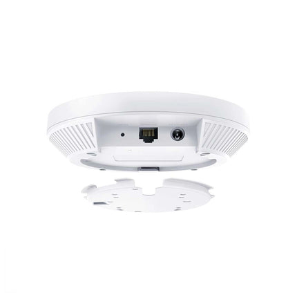 Point d’accès Tplink EAP613 WiFi 6 AX1800 plafonnier, routeur sans fil pour réseau domestique ou professionnel.