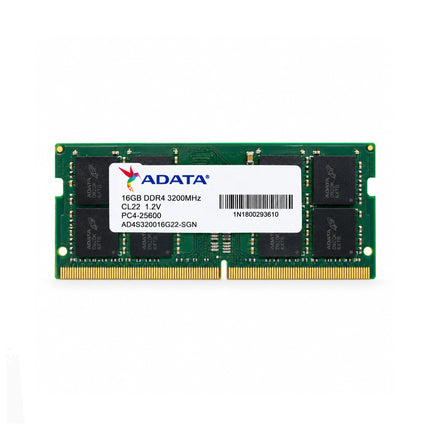 RAM 16GB DDR4 ADATA SODIMM 3200 MHZ CL22 PC4-25600 SINGLE 12M