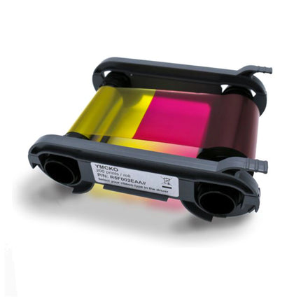 Ruban Evolis YMCKO pour imprimante Primacy, capacité de 200 impressions en couleur et noir###