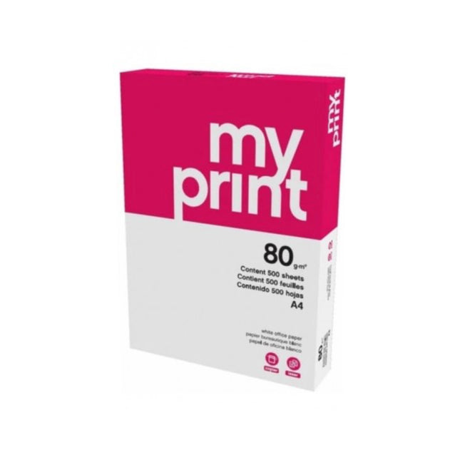 Ramette de papier A4 My print 80g 500 feuille
