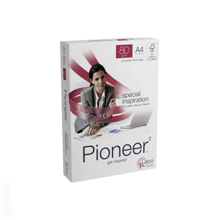 Ramette de papier A4 Pionner 80g 500 feuille