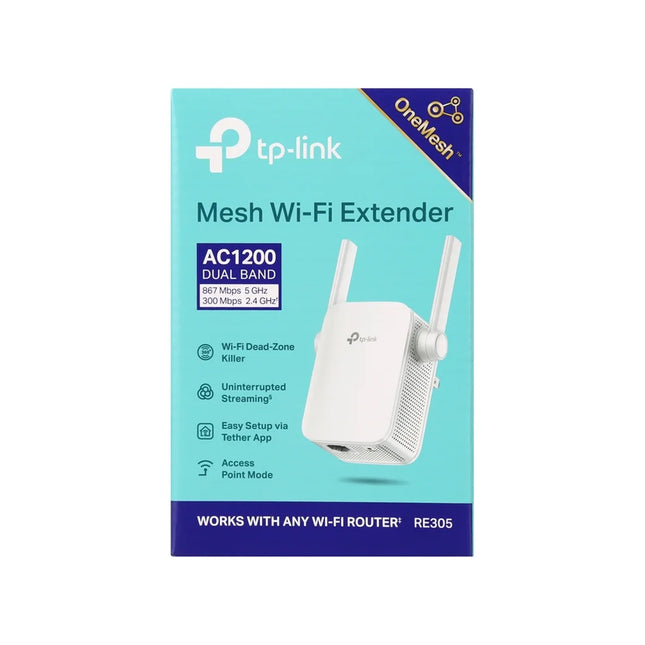 Répéteur Wi-Fi AC1200 Dual Band TP-Link RE305