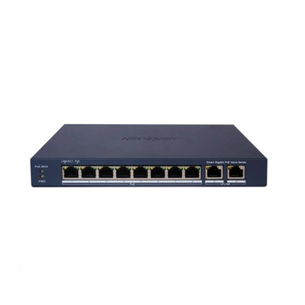 SWITCH HIKVISION 8 PORTS GIGABIT POE ETHERNET 10/100/1000 MBPS (DS-3E1510P-EI/M)