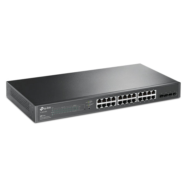 SWITCH TP-LINK ADMINISTRABLE JETSTREAM 48 PORTS GIGABIT L2+ AVEC 4 EMPLACEMENTS SFP+ 10GE (TL-SG2428P)