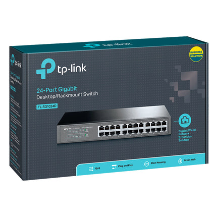 Switch Tplink 24 port gigabit non administrable TL-SG1024D