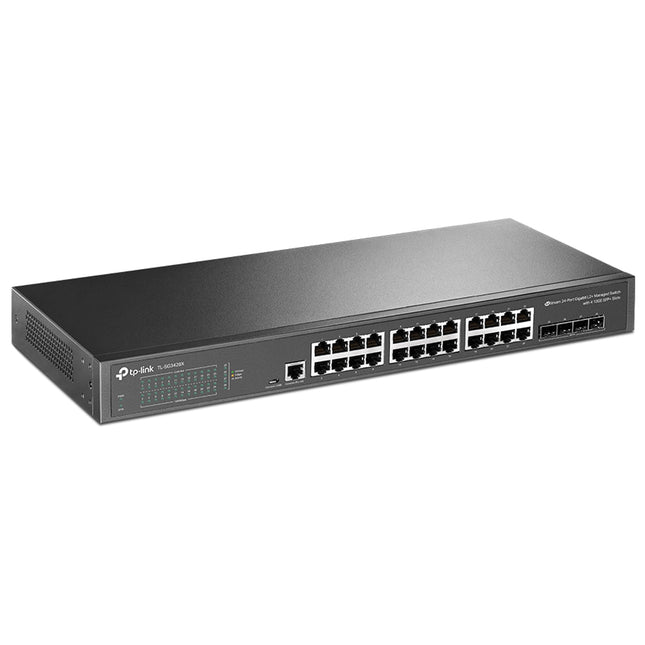 Switch Tplink 28 port gigabit 10GE administrable 24 PORT + 4 PORT SFP TL-SG3428X (Sur commande)