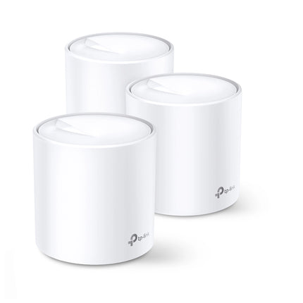 SYSTEME WIFI MESH TPLink DECO X60 MESH WIFI WIFI 6 SYSTEM 3 PACKS AXE5400