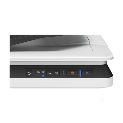 Scanner à plat Epson WorkForce DS-1660W (B11B244402) avec chargeur de papier