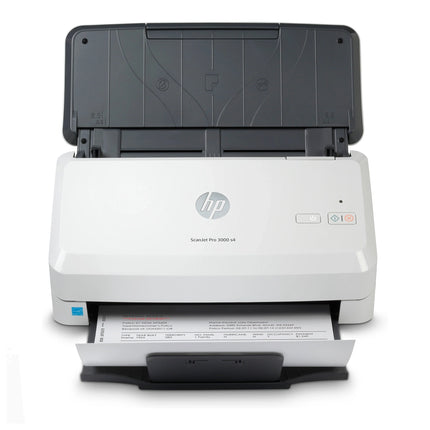 Scanner à défilement HP ScanJet Pro 3000 S4, scanner plat avec alimentation automatique, noir et blanc, pour documents professionnels
