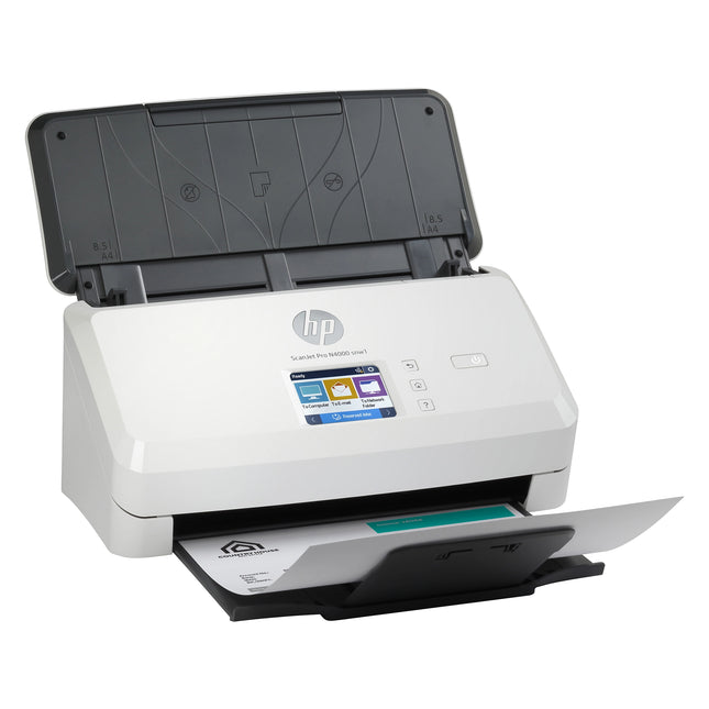 Scanner à défilement HP ScanJet Pro N4000 SNW1 (6FW08A)