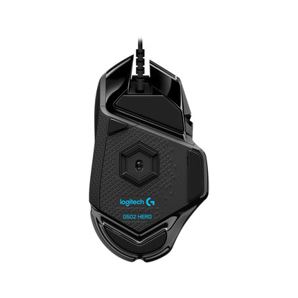 Souris filaire Logitech Gaming G502 USB-HERO Noir (910-005471)