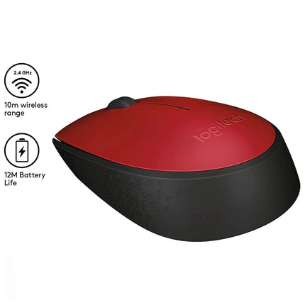 Souris sans fil Logitech M171 RED (910-004641)