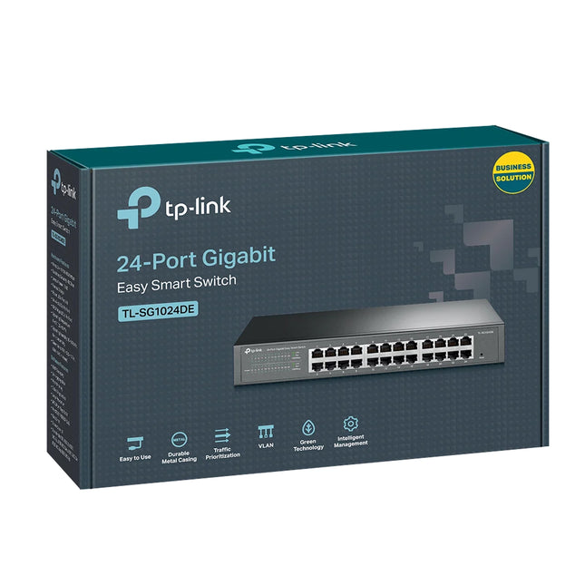 Switch Tplink 24 port gigabit non administrable TL-SG1024DE