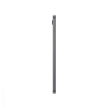 Tablette Samsung Galaxy A11 Lite gris avec écran 8,7 pouces, processeur Helio G99, 4GB RAM, 64GB, caméra 5MPx et 8MPx.