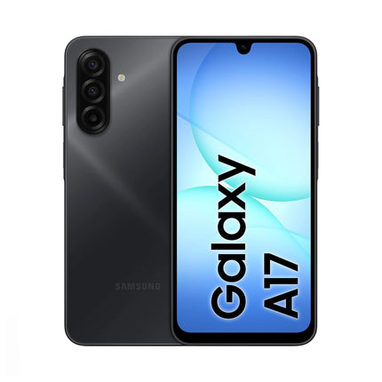 Téléphone Samsung Galaxy A17 noir, 4G Dual SIM, 4 Go RAM, 128 Go, écran 6,7 pouces