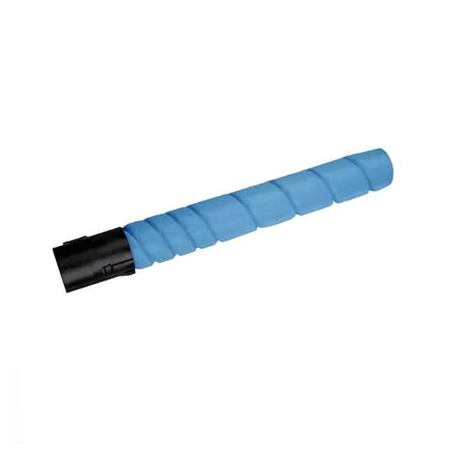 Toner adaptable Konica Minolta TN512 cyan pour imprimante, cartouche de toner compatible avec appareils Konica Minolta.