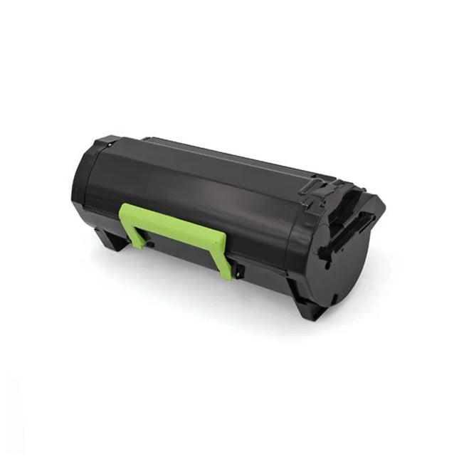 Toner adaptable noir Konica Minolta TNP36 pour imprimante, cartouche d'encre compatible en noir, vue de la cartouche.
