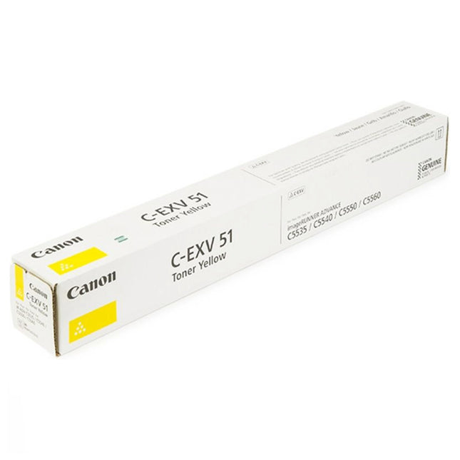 TONER CANON ORIGINAL C-EXV51 YELLOW