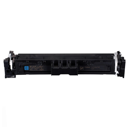 Cartouche de toner original Canon 069 cyan pour imprimante, contenant du toner en poudre cyan pour impressions colorées.