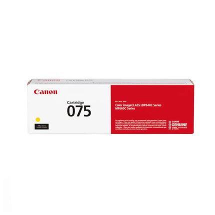 TONER ORIGINAL CANON 075 Jaune (6362C002AA)