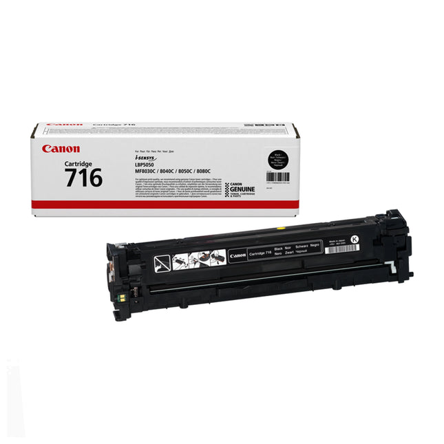 TONER ORIGINAL CANON 716 NOIR (1980B002AA)