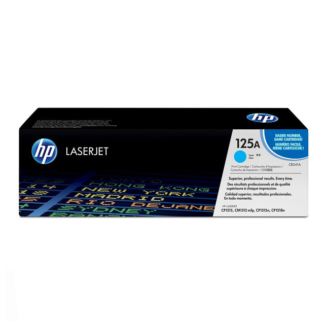 TONER ORIGINAL HP 125A CYAN LASERJET (CB541A)