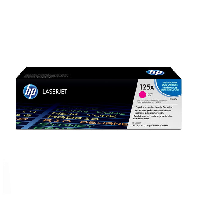 TONER ORIGINAL HP 125A MAGENTA LASERJET (CB543A)