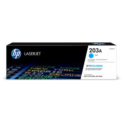 TONER ORIGINAL HP 203A CYAN LASERJET (CF541A)