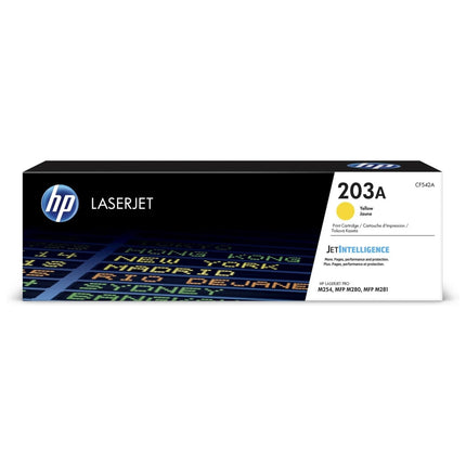 TONER ORIGINAL HP 203A JAUNE LASERJET (CF542A)