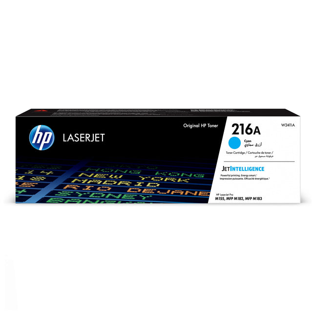 TONER ORIGINAL HP 216A CYAN LASERJET (W2411A)