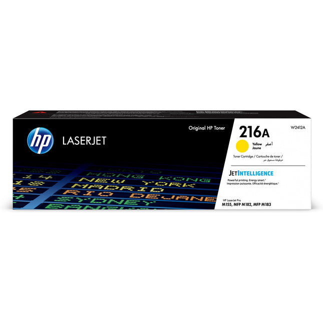 TONER ORIGINAL HP 216A JAUNE LASERJET (W2412A)