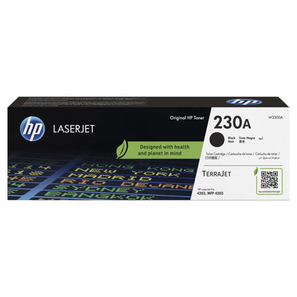TONER ORIGINAL HP 230A NOIR LASERJET (W2300A)