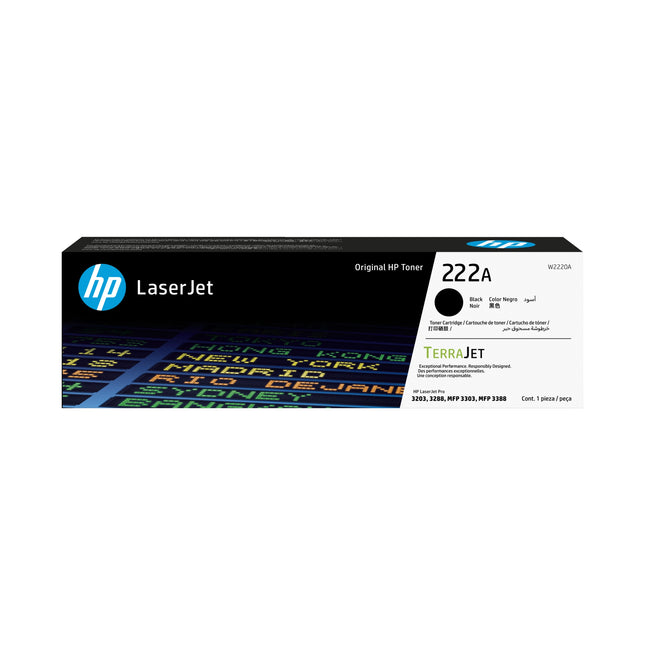 TONER ORIGINAL HP LASERJET 222A NOIR (W2220A)